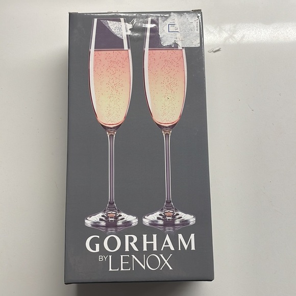 Gotham by Lenox Champagne Flutes - Picture 3 of 4